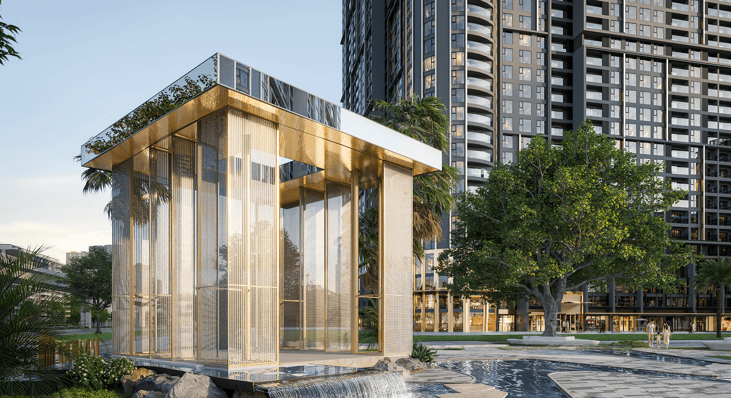 Cổng thác nước biểu tượng